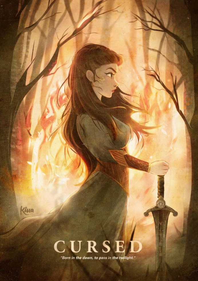 CURSED by Kinaillustration