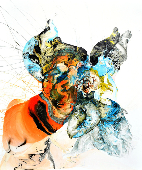 Saatchi Online Artist: i wayan sudarsana yansen; Oil, 2011, Painting ""NL50sen" #watercolour