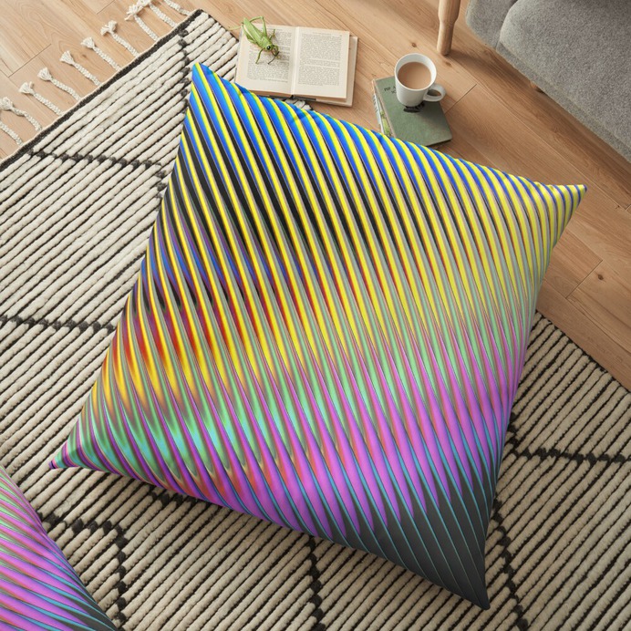 Prisim Floor Pillow