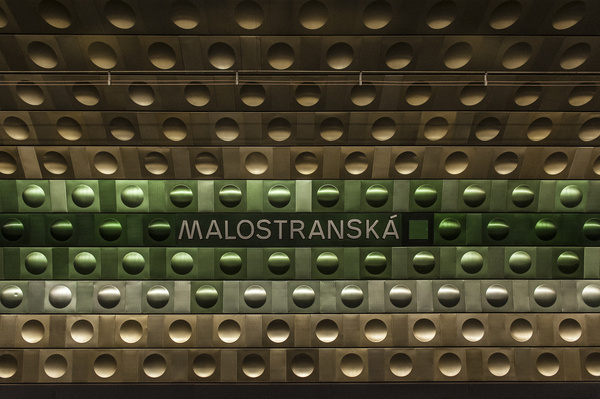 Prague Metro Typography #type #typography