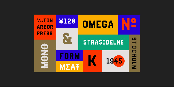 Fold No.21 #typeface #typography #design #typedesing #foldno21 #designinspiration #graphicdesign #modernism #type #degarism #degarismstudio