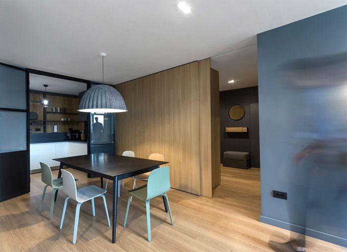 Open Flexible and Dynamic Apartment in Bucharest - InteriorZine #decor #interior #home