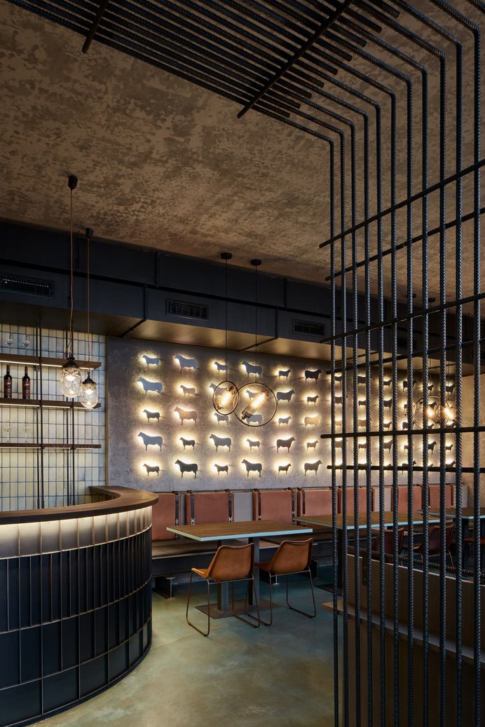 Argentinian Restaurant Gran Fierro by Studio Formafatal