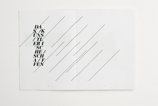 FISCHLI WEISS // THE WAY THINGS GO on the Behance Network #ramon #design #graphic #lenherr #typography