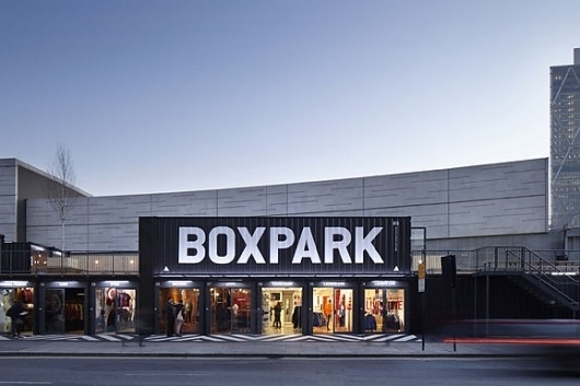Visuelle.co.uk #boxpark #store #exterior