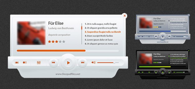 Music player psd mockup Free Psd. See more inspiration related to Mockup, Music, Psd, Player and Horizontal on Freepik.