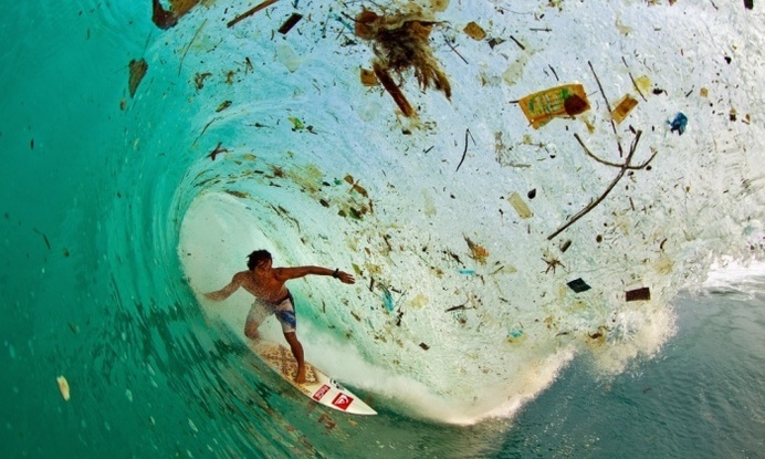 garbage surfer