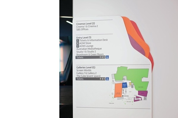 Projects Büro North #interior #map #wayfinding