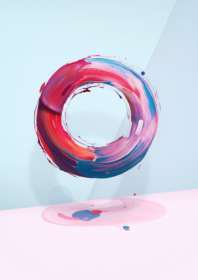 Atypical art typography pawel nolbert design mindsparkle mag painting paint color colorful type letter play playful typedesign deisgn design