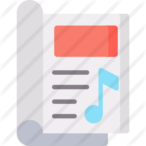 See more icon inspiration related to specialized, files and folders, music and multimedia, leisure, magazine, communications, education, reading and music on Flaticon.