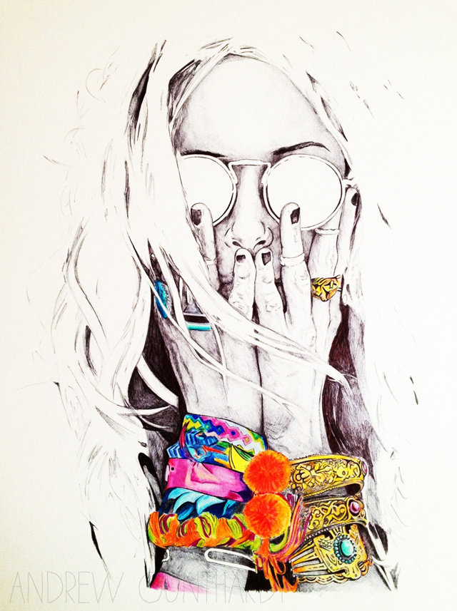 alisa burke: andy's art #portrait #drawing #art