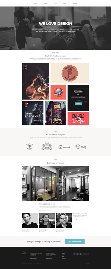 Portfolio #website #layout