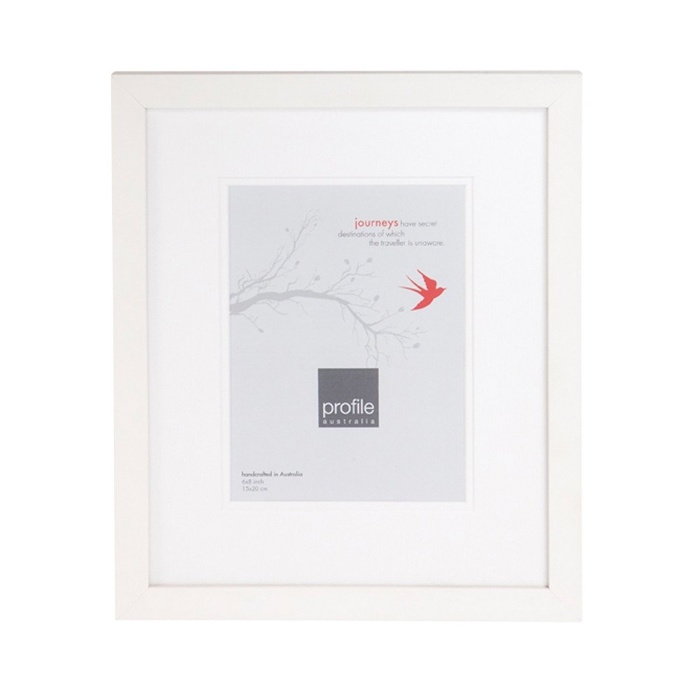 Deluxe White Photo Frame , 15 cm x 20 cm