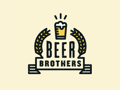 Beer Brothers #mark #illustration #brothers #beers