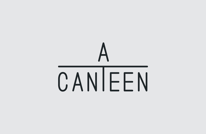 ACANTEEN restaurant food cafe interior design branding corporate identity IWANT london UK minimal mindsparkle mag packaging eat colorful col