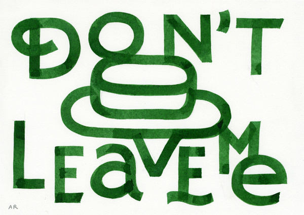 Not the old, not the new, but the necessary but does it float #type #illustration #andy #rementer