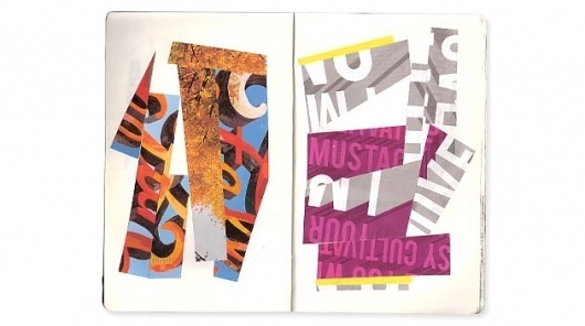 The Work of Amanda Morante #collage #sketch