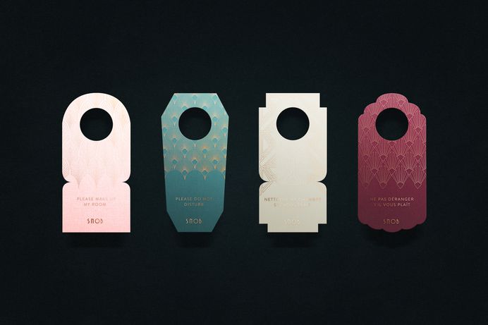 Snob Hôtel on Behance