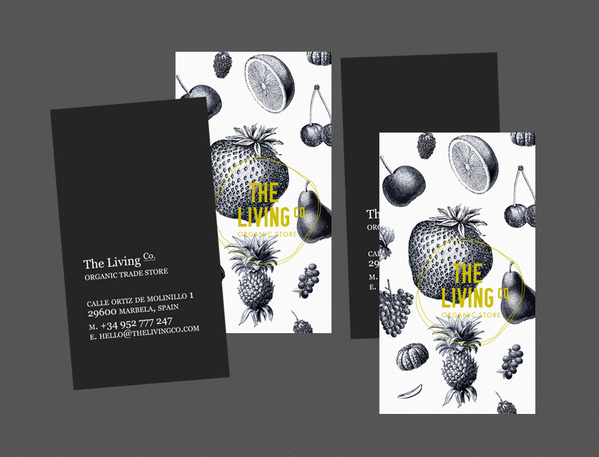 The Living Co. on the Behance Network #identity