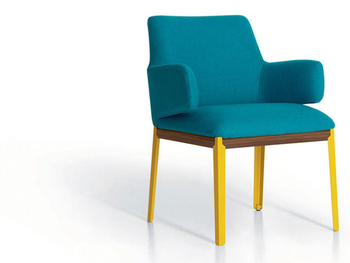 Armchair With a Unique Silhouette