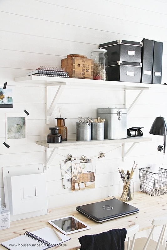 House number 15: Min arbetshörna… office space #office #desk #home #workspace