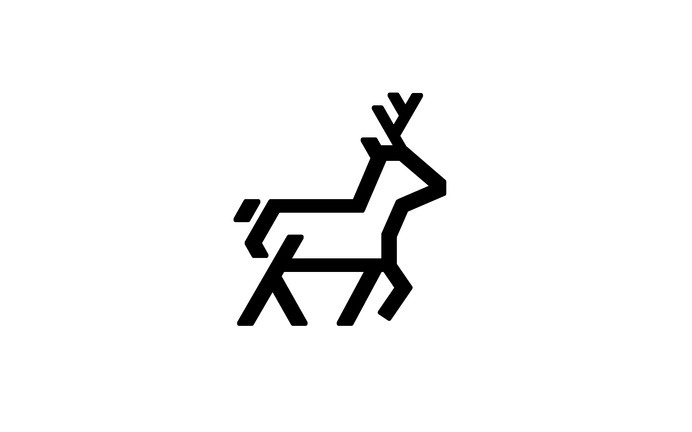 R2 Design / #mark #icon #single #stroke #logo