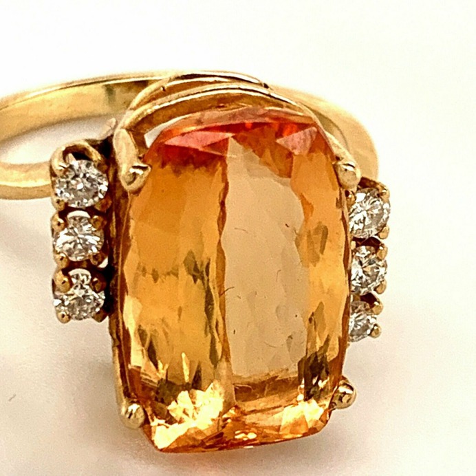 Imperial Topaz Ring