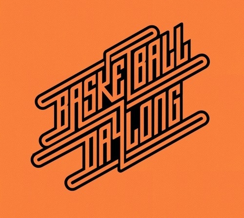Basketball day long lettering. #lettering #orange #yerthekid #type #basketball