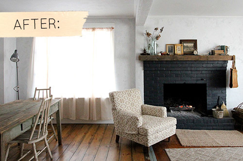 Before & After: Gorgeous Fireplace Makeovers | Design*Sponge