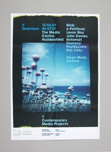 Qubik Design +44 (0)113 226 0839 #poster