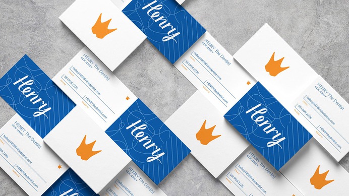 Henry - Mindsparkle Mag Hinterland designed the Croporate Design for Henry. Henry reimagines the dental experience by rolling up to corporate offices with a state-of-the-art mobile practice. #logo #packaging #identity #branding #design #color #photography #graphic #design #gallery #blog #project #mindsparkle #mag #beautiful #portfolio #designer