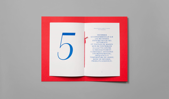 Changer la mode pour le Climat branding graphic design blue red by solide design studio paris france mindsparkle mag