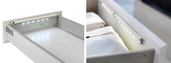AutoOn Off LED Drawer Lights #lighting #home