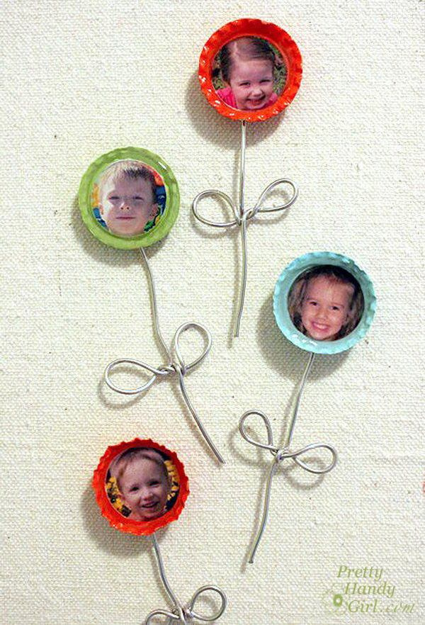 DIY Ideas with Bottle Tops #closure #bottle #top #craft #cap #diy