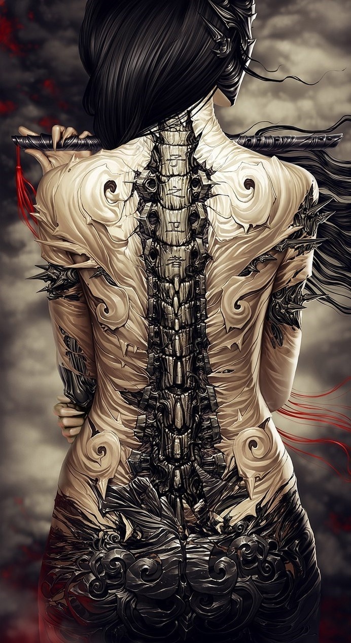 Thelxiepeia #inspiration #digital #illustration #art #character
