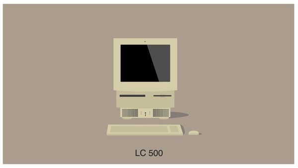 Illustrations Of Every Single Macintosh Computer Ever Created DesignTAXI.com #apple #minimalistic #illustration #imac #mac