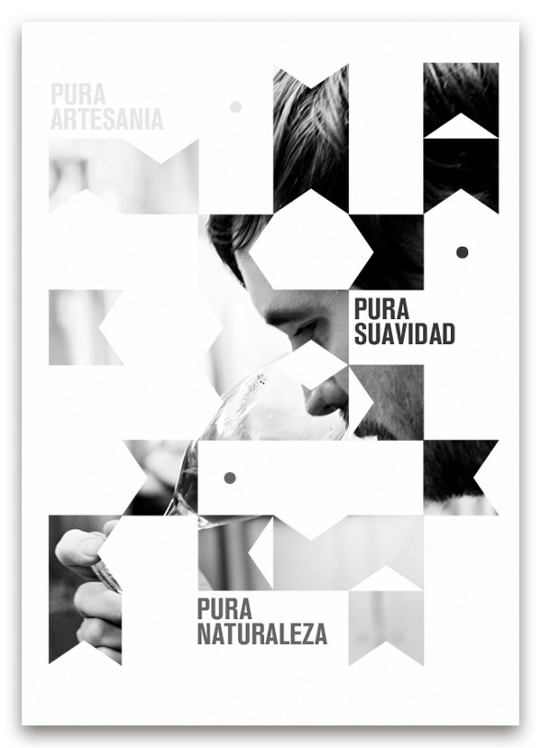 Pureza #beer #design #graphic #puzzle #cerveza #pieces #poster #pure