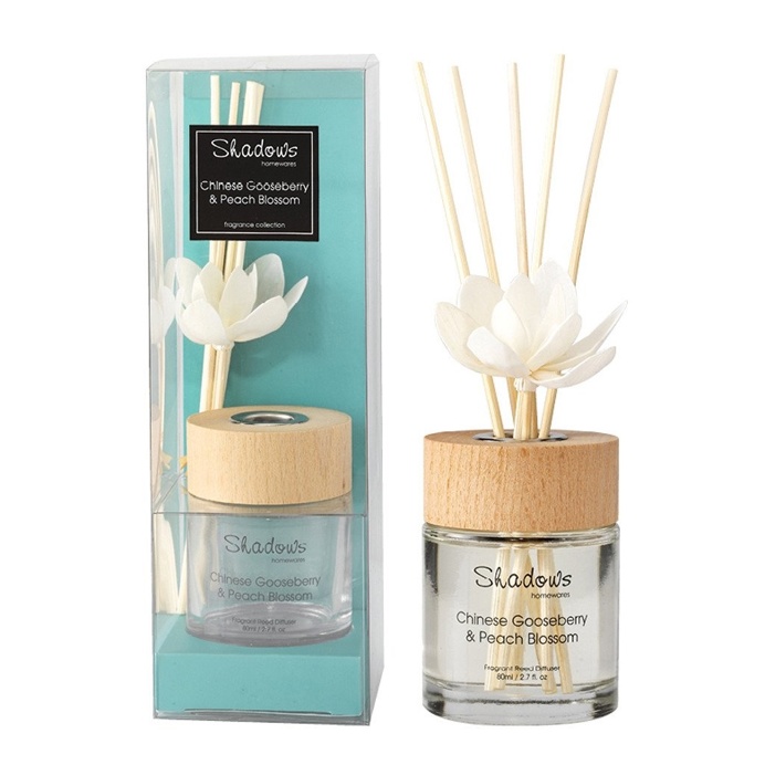 Fragrant Solar Flower Diffuser Gooseberry & Peach, 80 ml