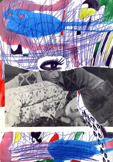 Claudio Parentela's collages #arts