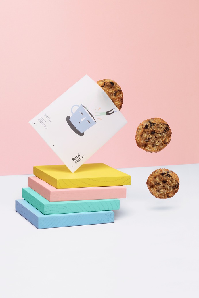 Blend Station Identity & Interior - Mindsparkle Mag Futura designed the identity and interior for Blend Statios. #logo #packaging #identity #branding #design #color #photography #graphic #design #gallery #blog #project #mindsparkle #mag #beautiful #portfolio #designer