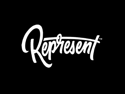 Represent #lettering #script #shapiro #brush #sergey