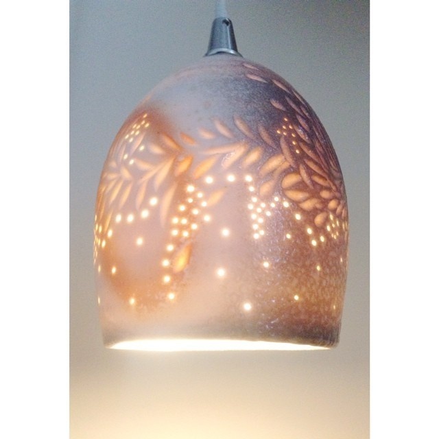marcelina salazar ceramics beautiful porcelain lights–droooooool #lamp #ceramics #skills #porcelain #hand #craft #made #lighting #light