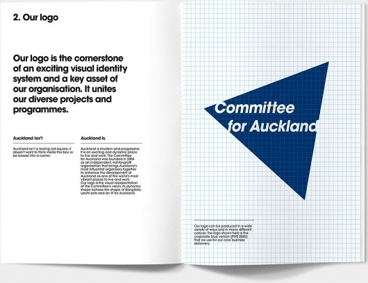 Committee for Auckland Brand Identity by Everything Design; a Branding & Graphic Design Company Auckland New Zealand. Everything Design. #br
