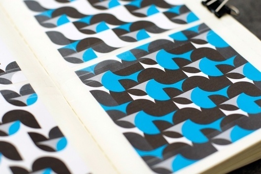 Quadradius : Guilherme #quadradius #blue #pattern