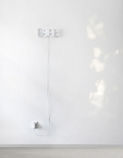 swissmiss #clock #white #digital