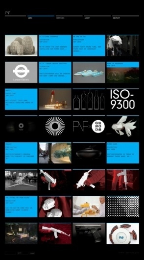 The website design showcase of PostlerFerguson. #interactive #web