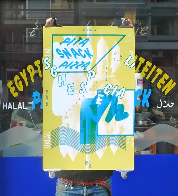 Studio Fluit: Vincent Metamorphosis Exhibition #color #storefront #poster #typography