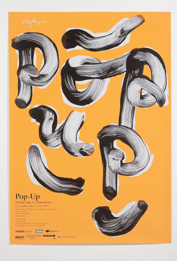 Pop Up Generation Poster and Catalog on Behance #art #typography