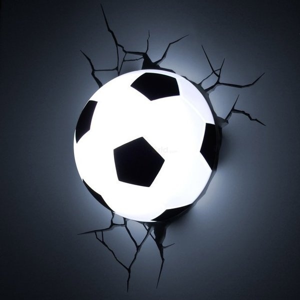 Soccer Ball 3D Deco Light #tech #gadget #ideas #gift #cool