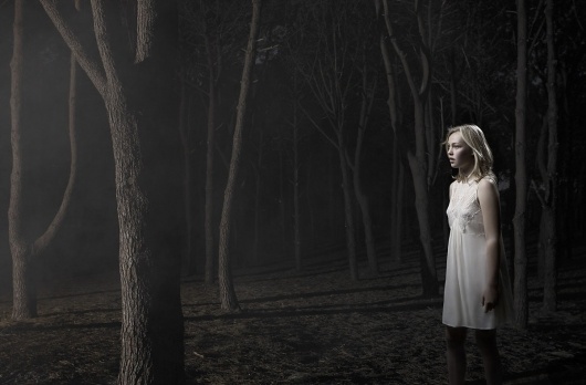 Design Cove: Photography by Ross Honeysett #girl #night #photography #honeysett #forest #ross